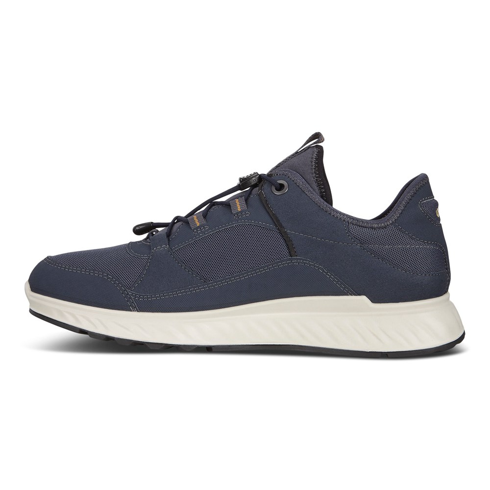 ECCO Singapore - ECCO Mens Hiking Shoes Navy Discount - ECCO Exostride ...